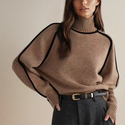 LINA™ | Pull Ample Demi-Turtleneck