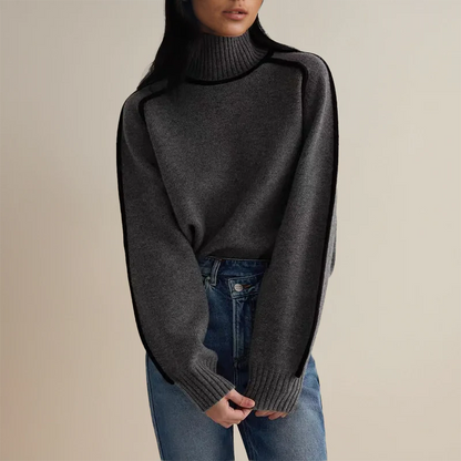 LINA™ | Pull Ample Demi-Turtleneck